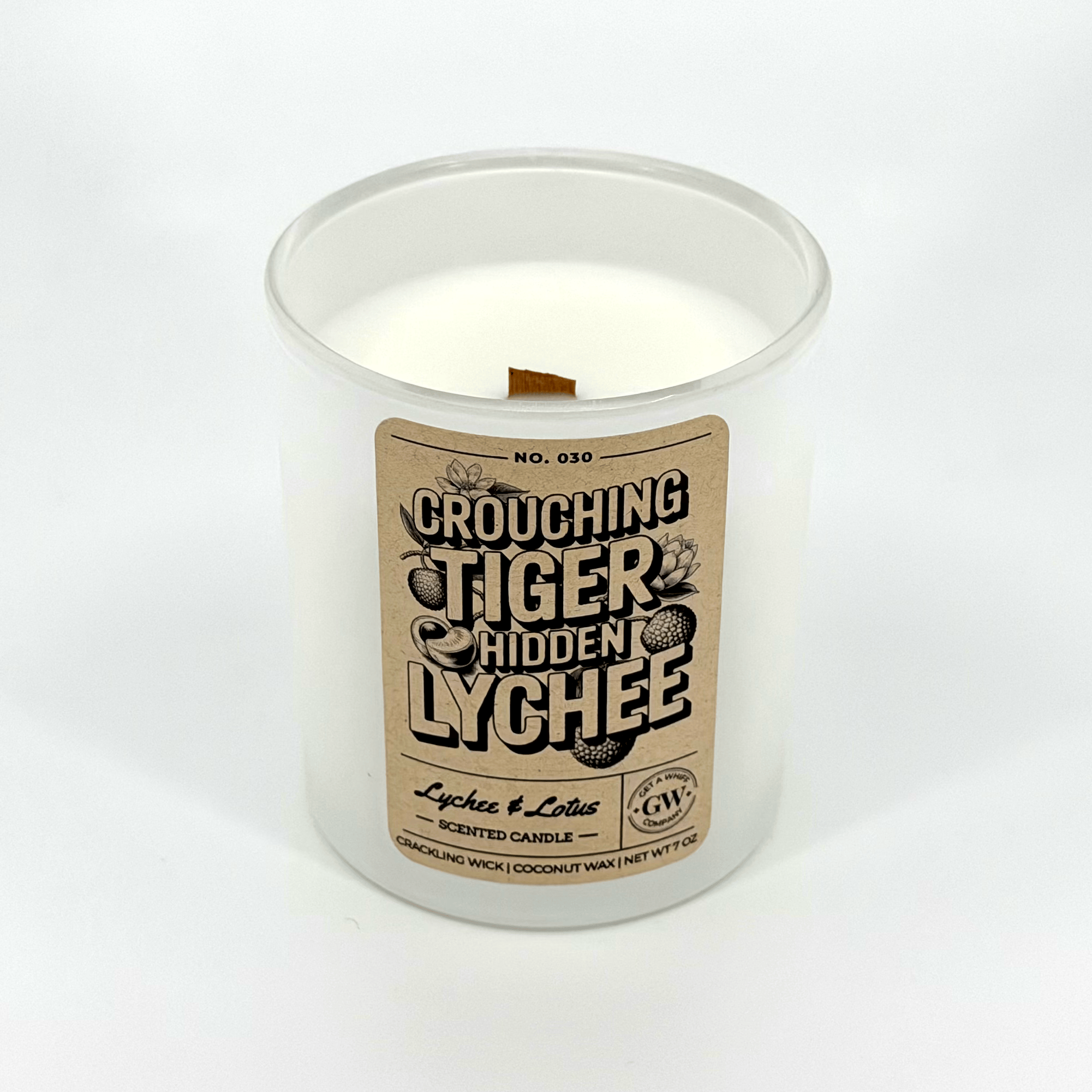 Crouching Tiger Hidden Lychee — Lychee & Lotus Candle