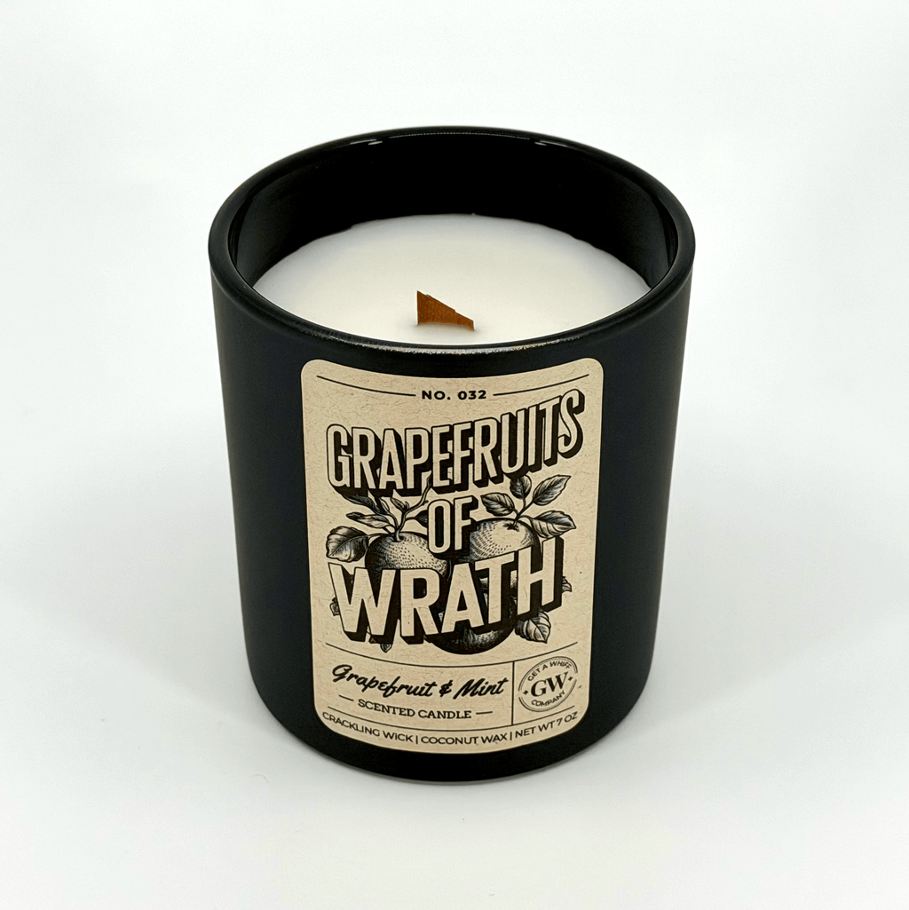 Grapefruits of Wrath — Grapefruit & Mint Candle