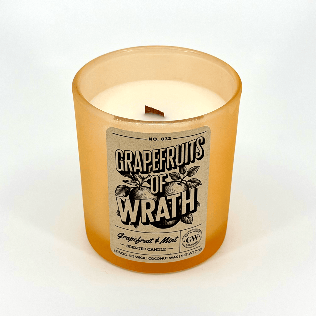 Grapefruits of Wrath — Grapefruit & Mint Candle