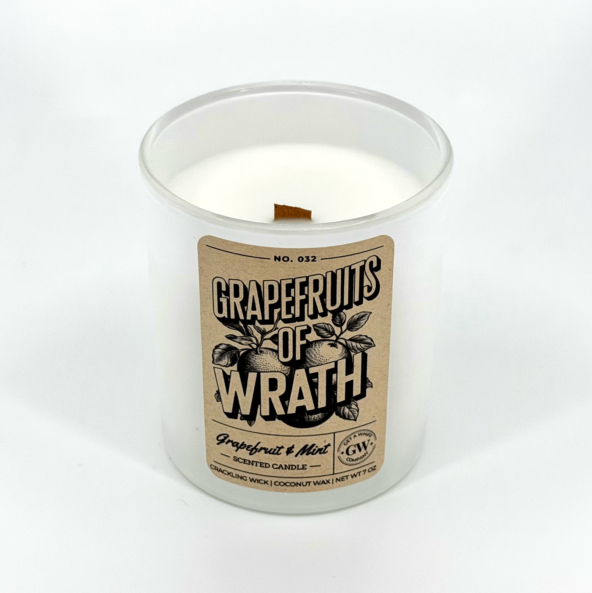 Grapefruits of Wrath — Grapefruit & Mint Candle