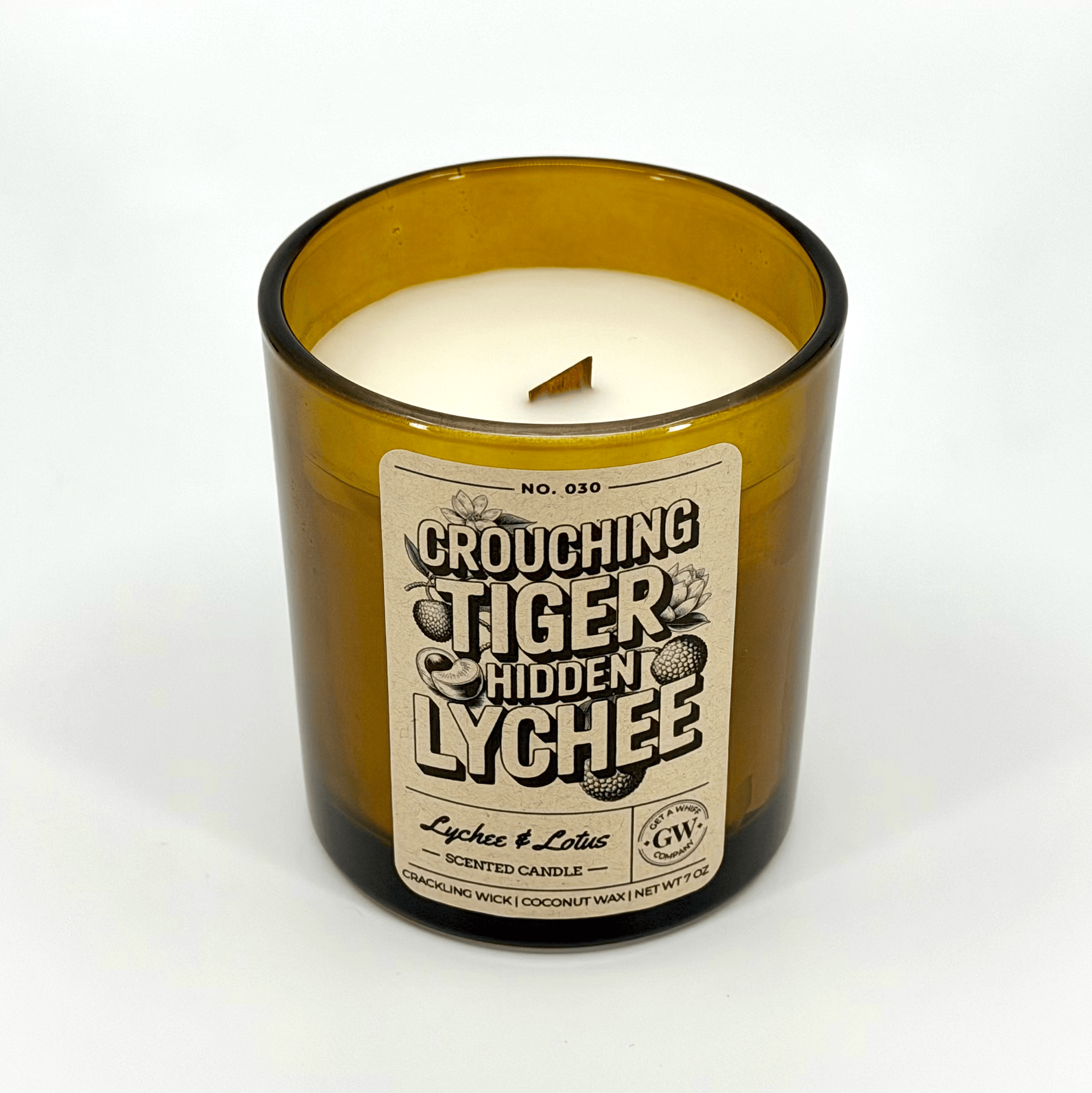 Crouching Tiger Hidden Lychee — Lychee & Lotus Candle