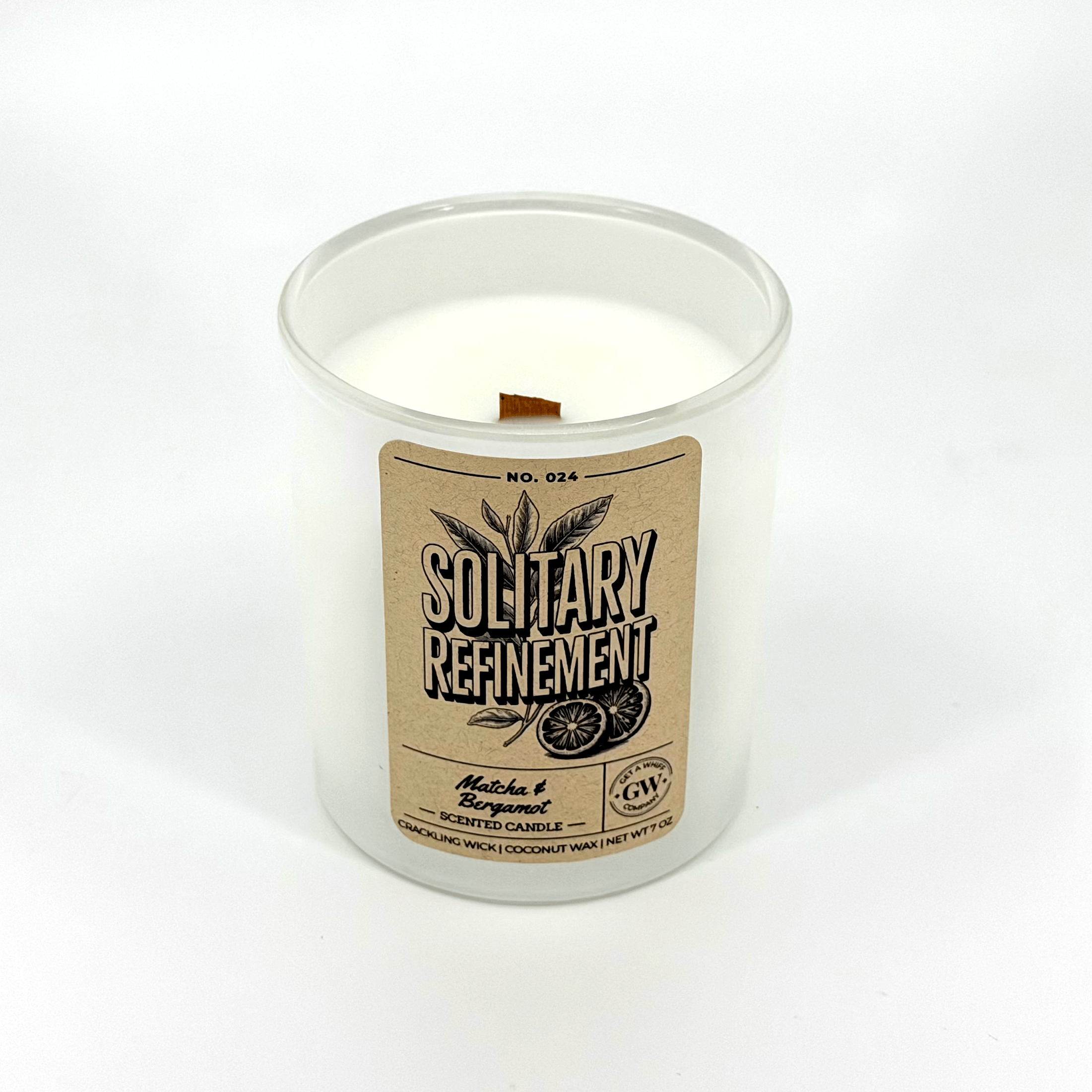 Solitary Refinement — Matcha & Bergamot Candle