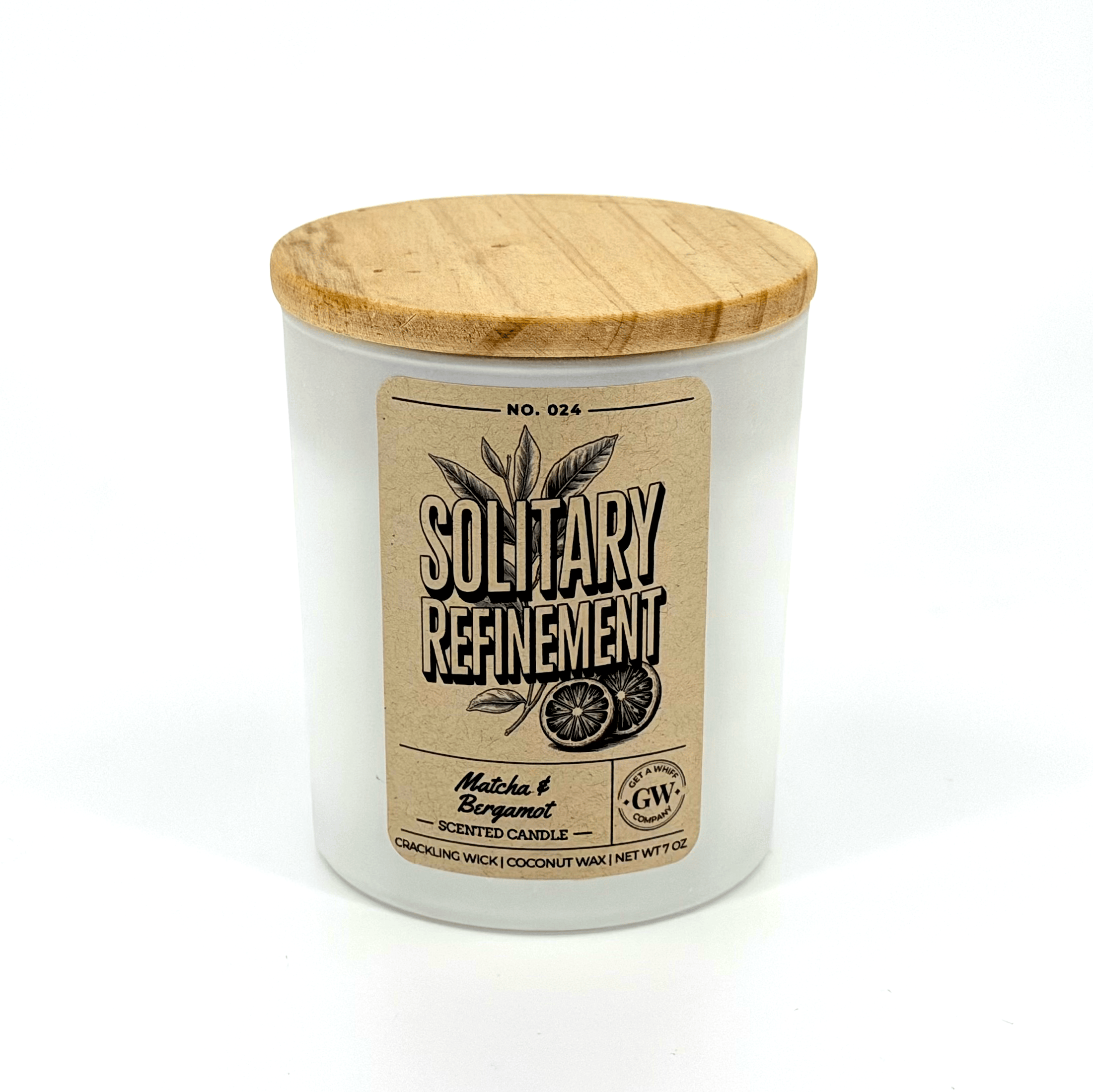 Solitary Refinement — Matcha & Bergamot Candle