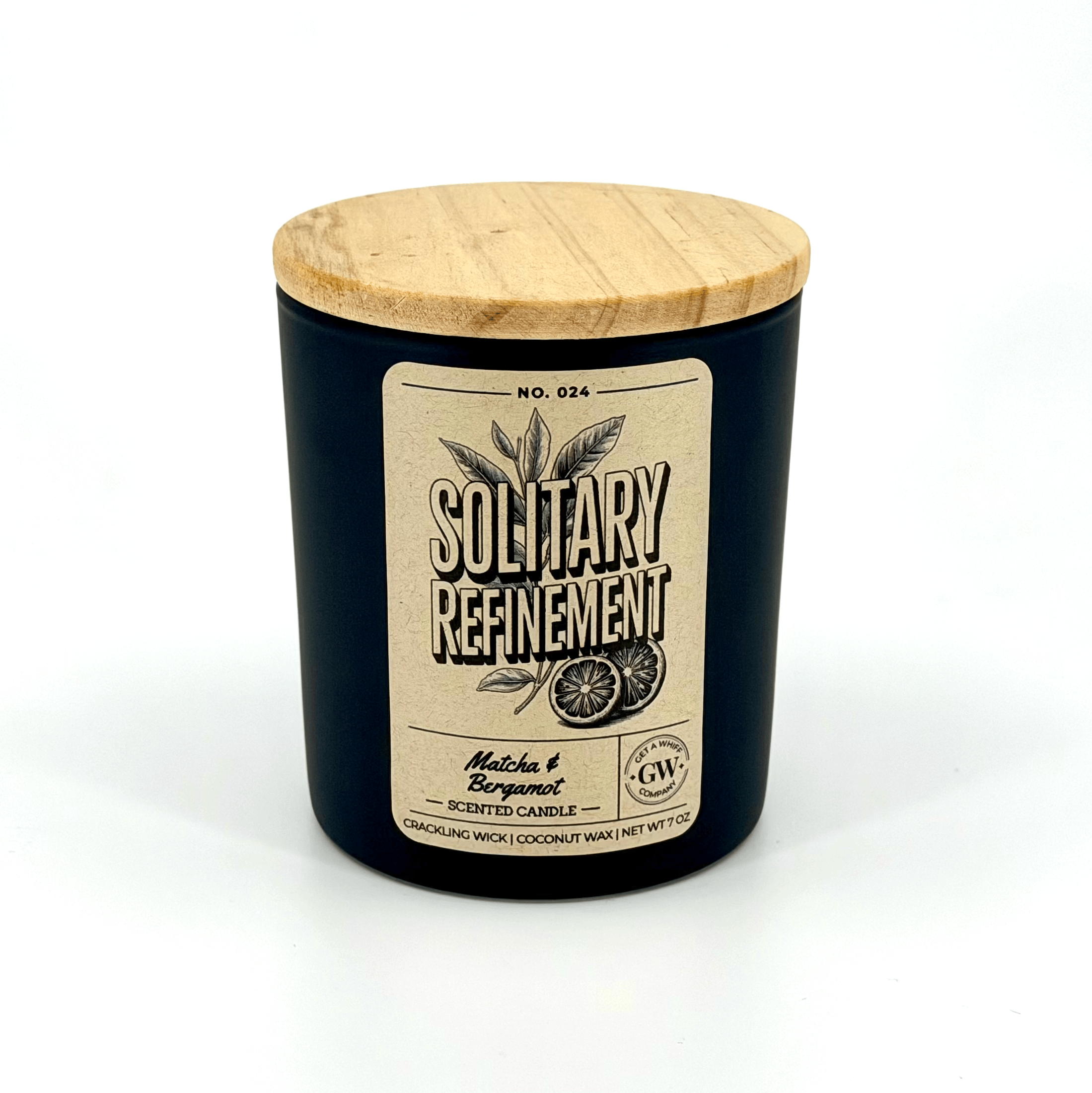 Solitary Refinement — Matcha & Bergamot Candle