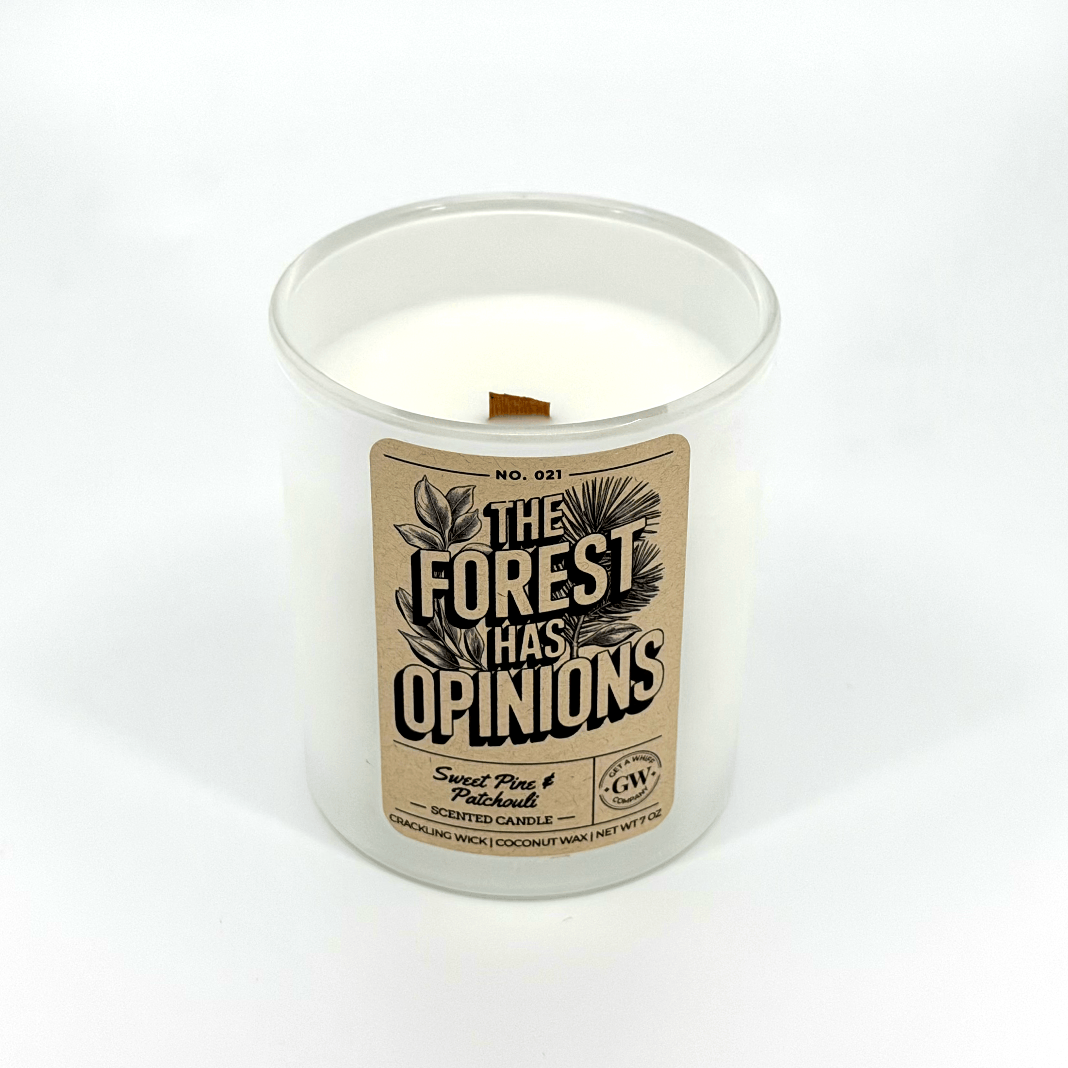 The Forest Has Opinions — Sugar Pine & Patchouli Candle