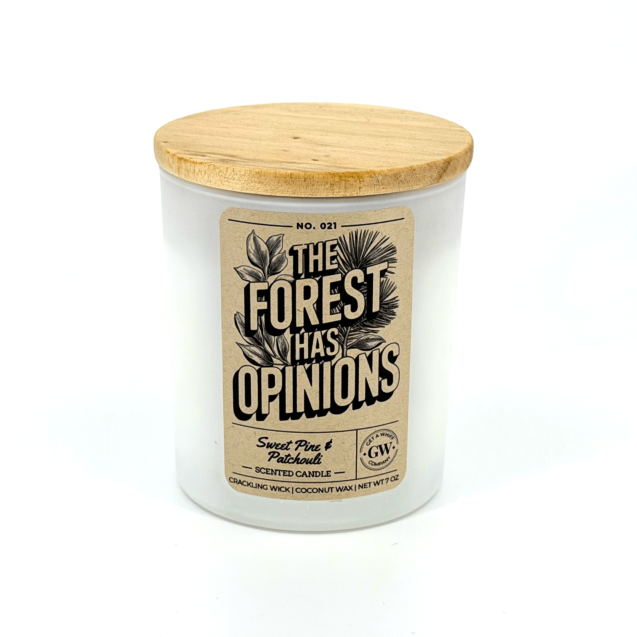The Forest Has Opinions — Sugar Pine & Patchouli Candle