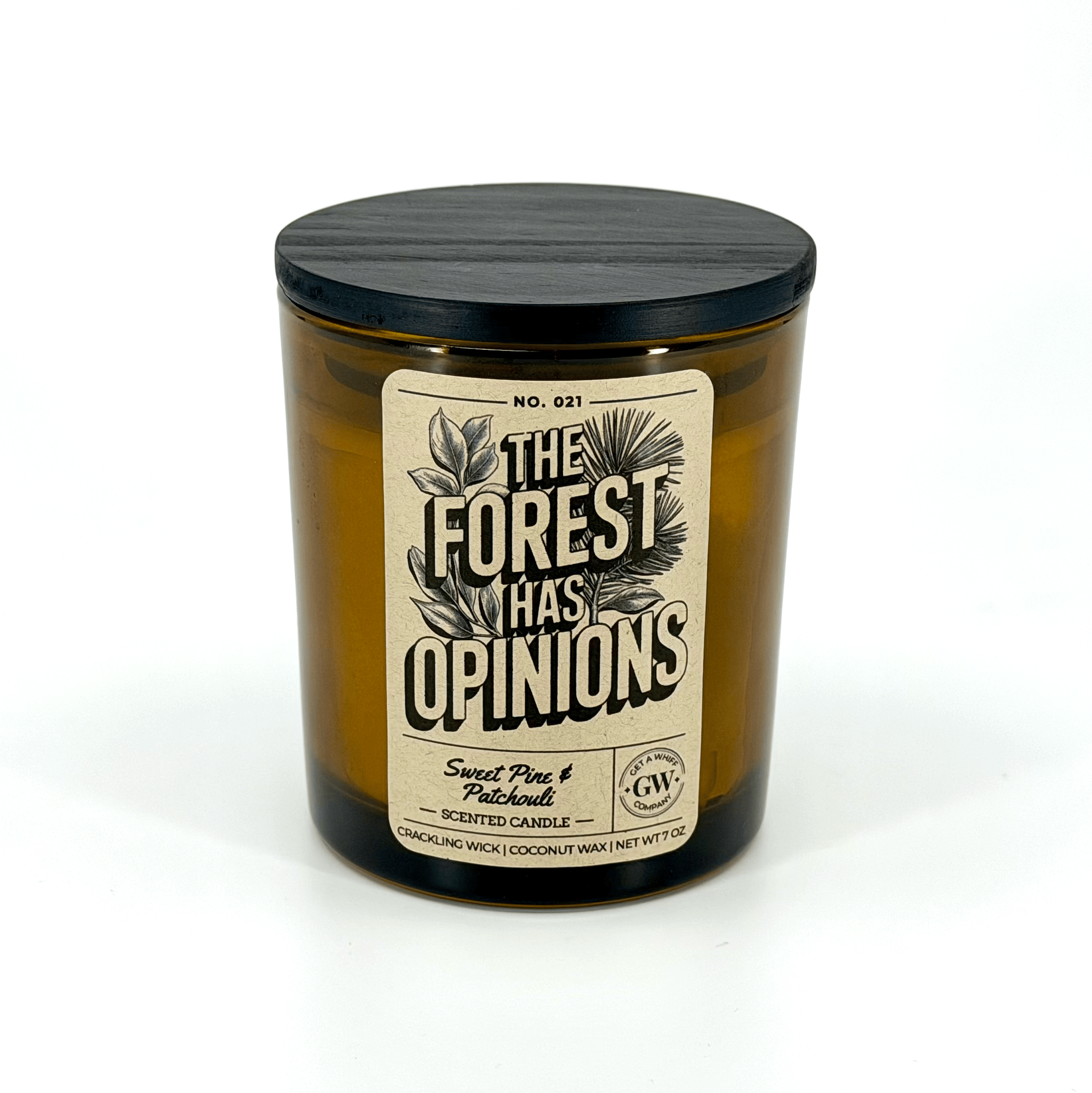 The Forest Has Opinions — Sugar Pine & Patchouli Candle